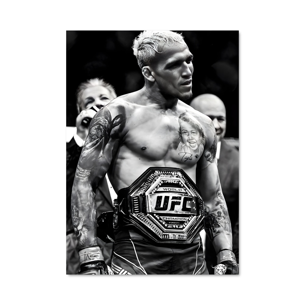 Poster Charles oliveira